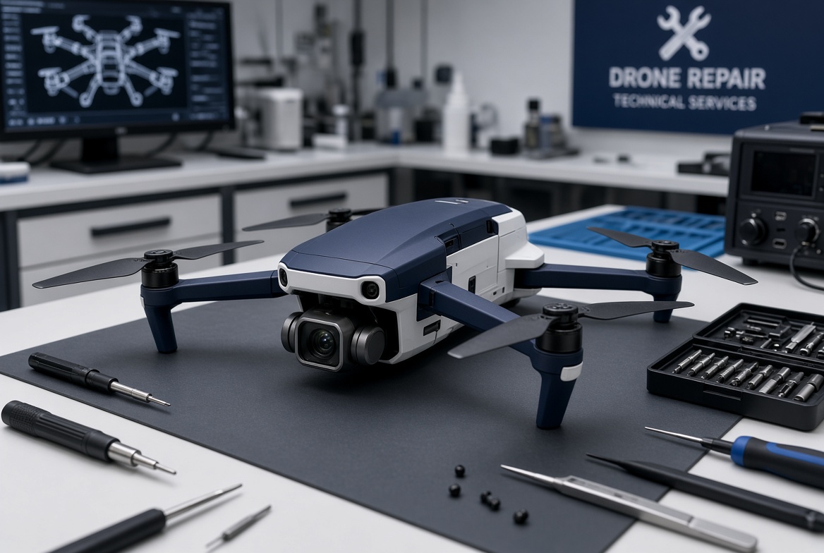 Drone repair station